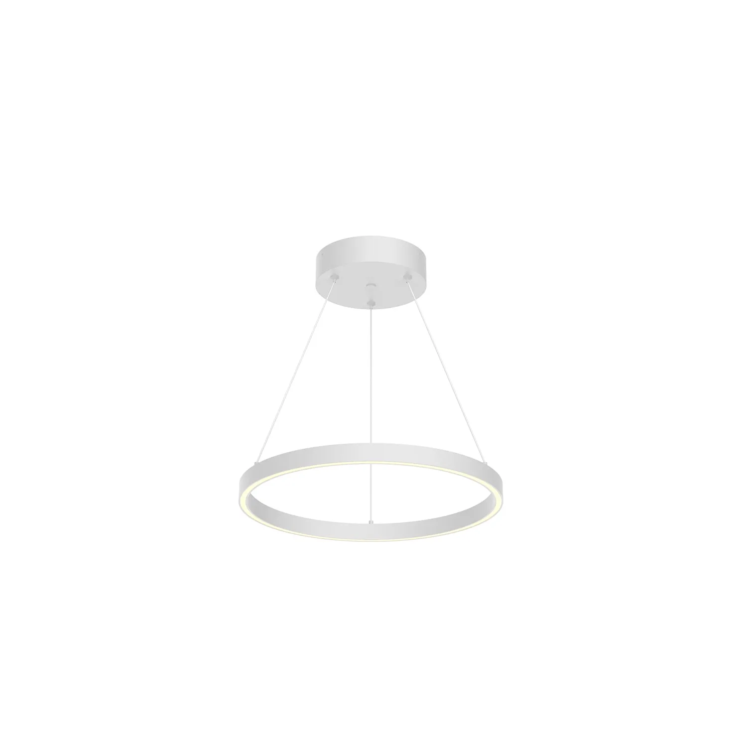Cerchio LED Pendant in Black