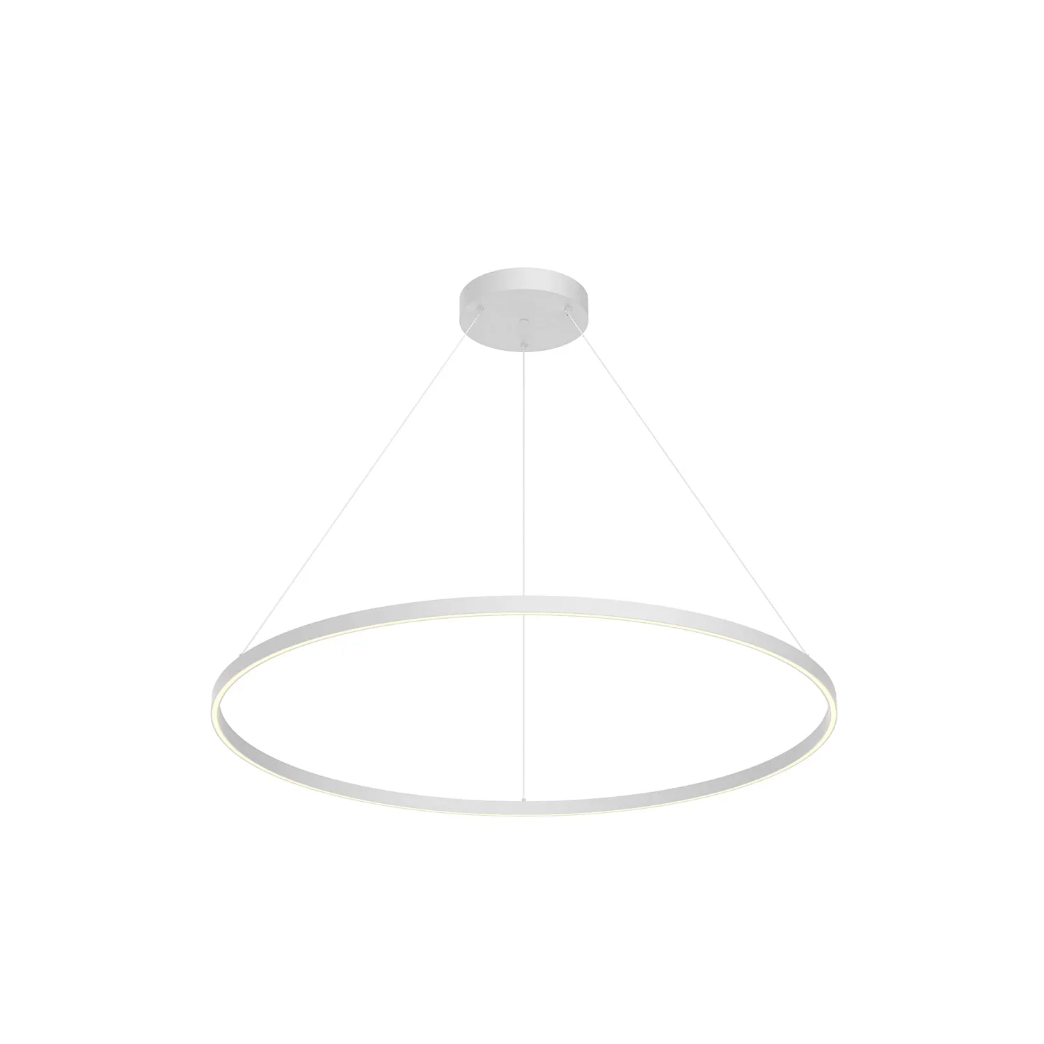 Cerchio LED Pendant in Black