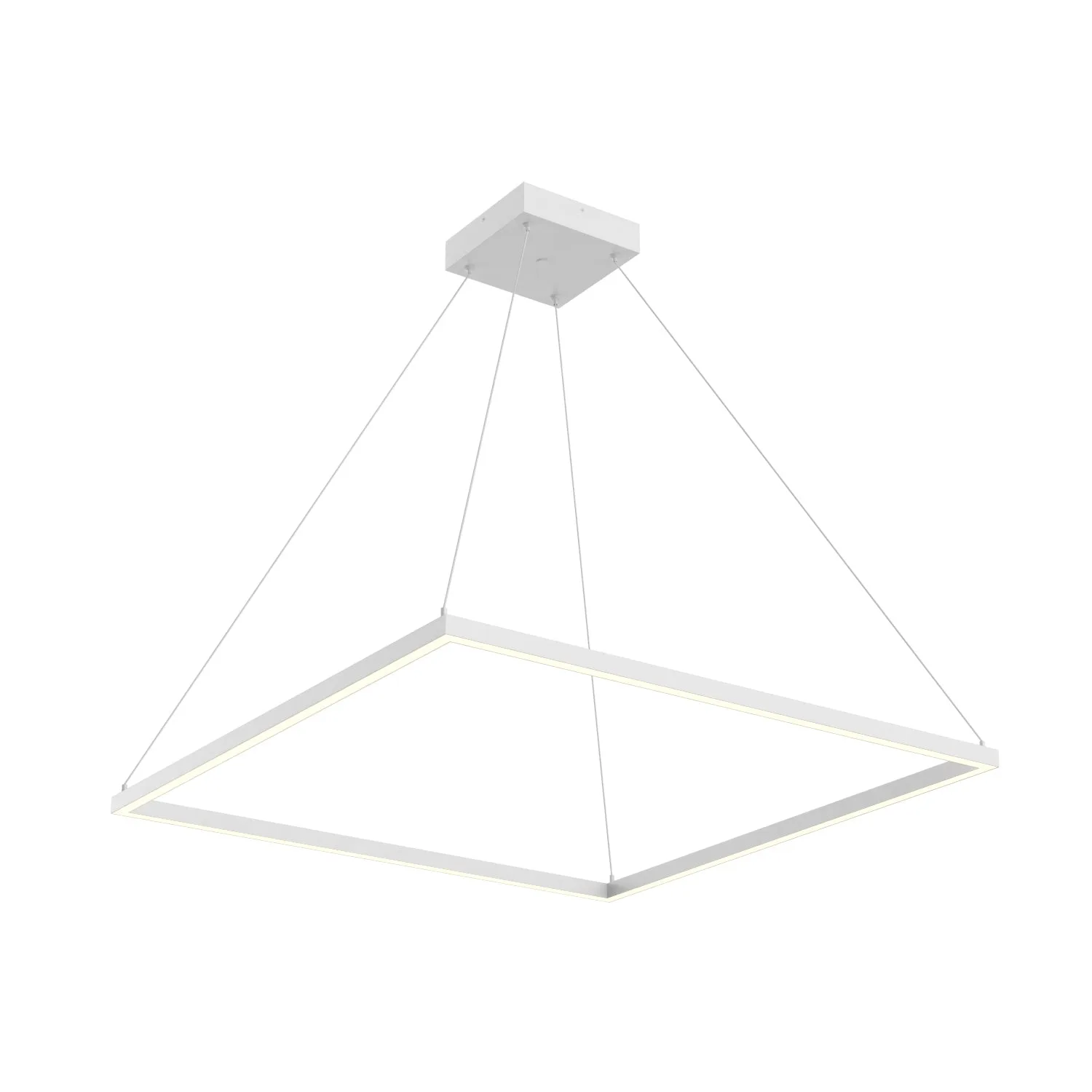 Piazza LED Pendant in Black