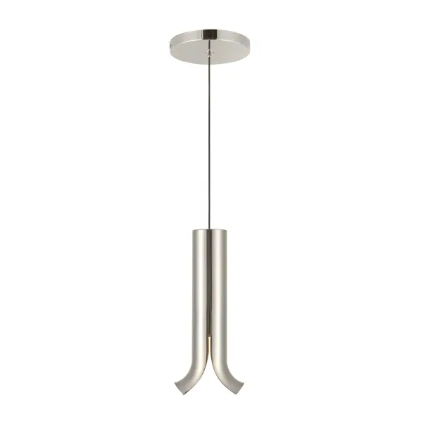 The Husk pendant brings nature-inspired elegance to contemporary spaces with its unique split metal frame that reveals a warm LED core. At 9 inches, it's perfectly sized for intimate spaces or grouped installations.