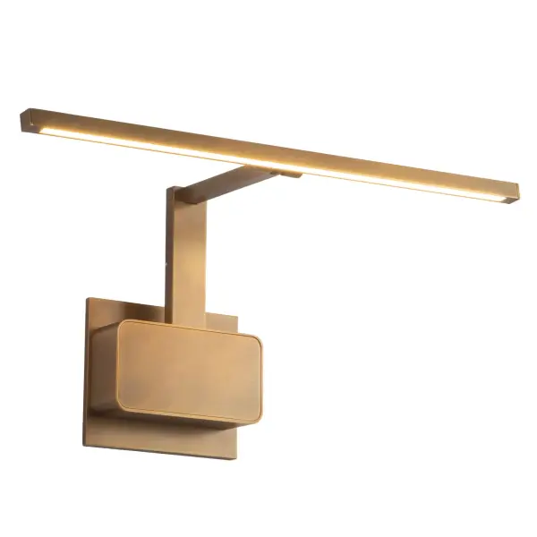 Following the success of the Vega family is the next evolution of the line, Vega Minor. The diminutive square linear profile envelops and radiates a soft uniform light in a diverse spectrum of lengths and unique configurations. Refined details with crafted finishes augment the reductive silhouette of the expanded collection. Integrated LED with 3000K Warm White Color Temperature Designed for highlighting artwork and photos in living room, dining room, bedroom, entryway, hallway, and more Modern, Contemporary Style with Decorative Details Installation hardware included Easy assembly instructions included in box Dimmable, see specs for detail