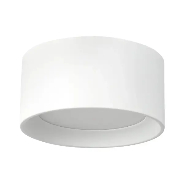 The Uma Semi-Flush Mount combines timeless cylindrical design with modern LED technology and 5-selectable color temperatures (2700K-5000K). Perfect for spaces needing flexible, energy-efficient lighting with clean aesthetics. - alternate view