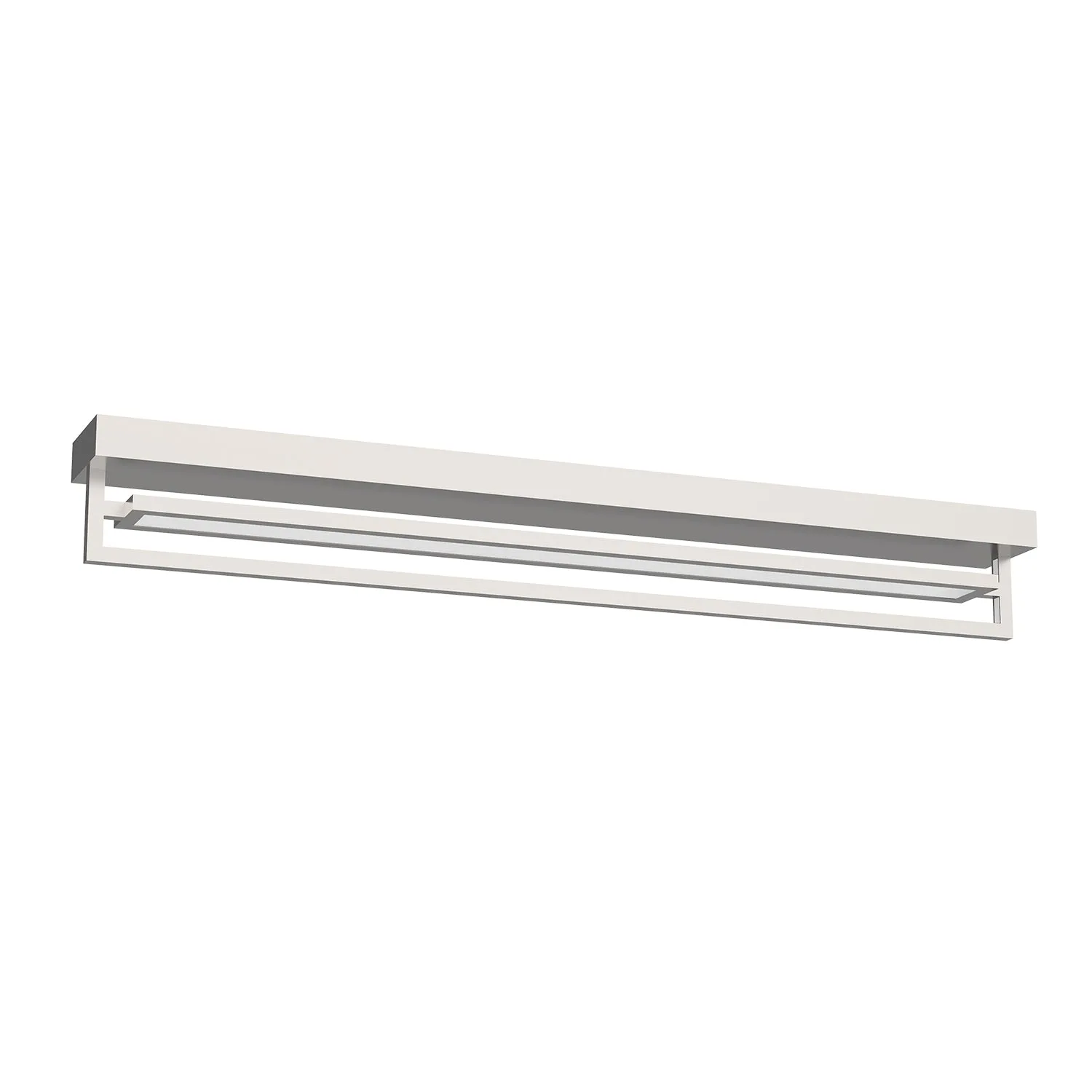 Mondrian LED Semi-Flush Mount in Brushed Nickel