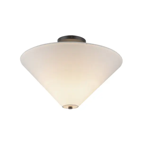 Bridgette 16-Inch Semi-Flush Mount in Brushed Gold - Image 15