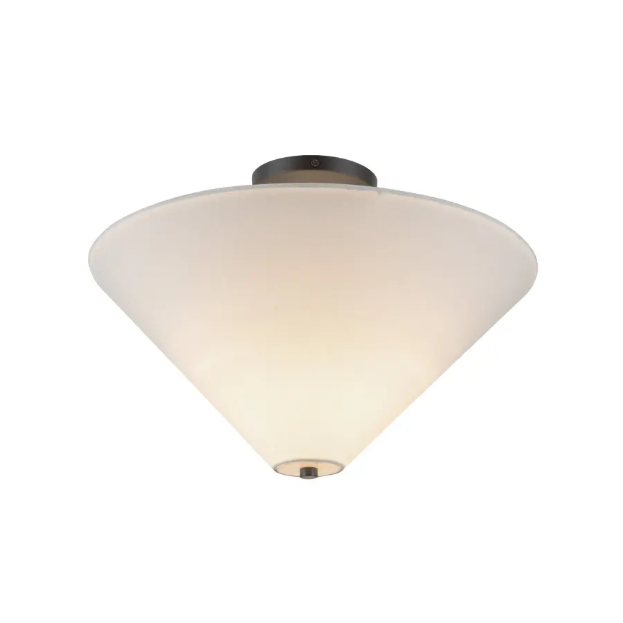 Bridgette 16-Inch Semi-Flush Mount in Brushed Gold - Image 15