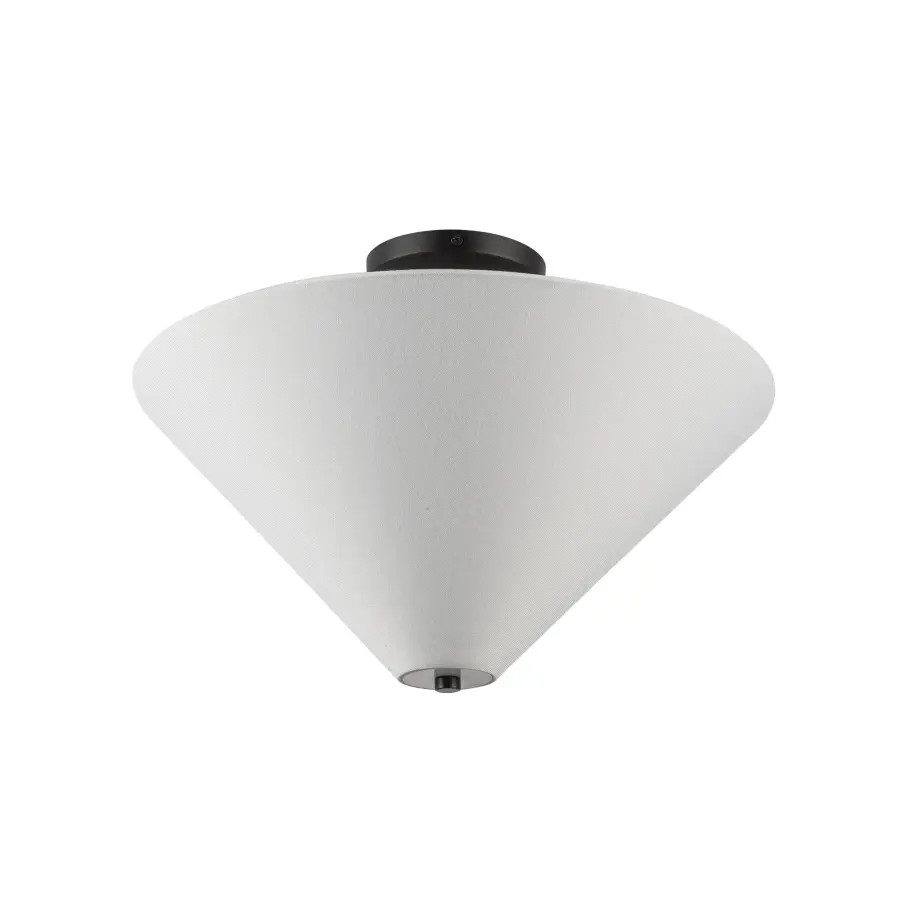 Bridgette 16-Inch Semi-Flush Mount in Brushed Gold - Image 16