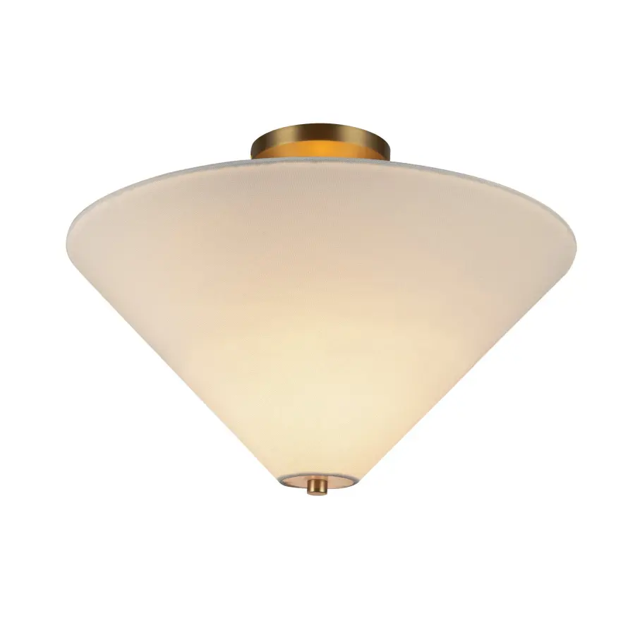 Bridgette 16-Inch Semi-Flush Mount in Brushed Gold - Image 19