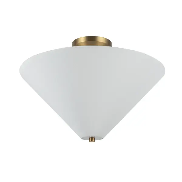 Bridgette 16-Inch Semi-Flush Mount in Brushed Gold - Image 20