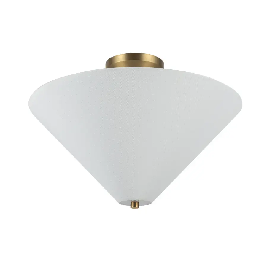 Bridgette 16-Inch Semi-Flush Mount in Brushed Gold - Image 20
