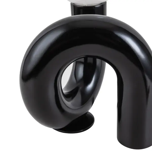 Eclectic Table Lamp with Organic Swirling Design and Customizable Lighting - Image 10