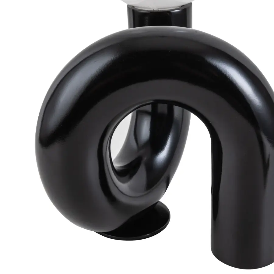 Eclectic Table Lamp with Organic Swirling Design and Customizable Lighting - Image 10