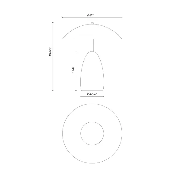 Vibrant Contemporary Table Lamp with Integrated LED - Image 26