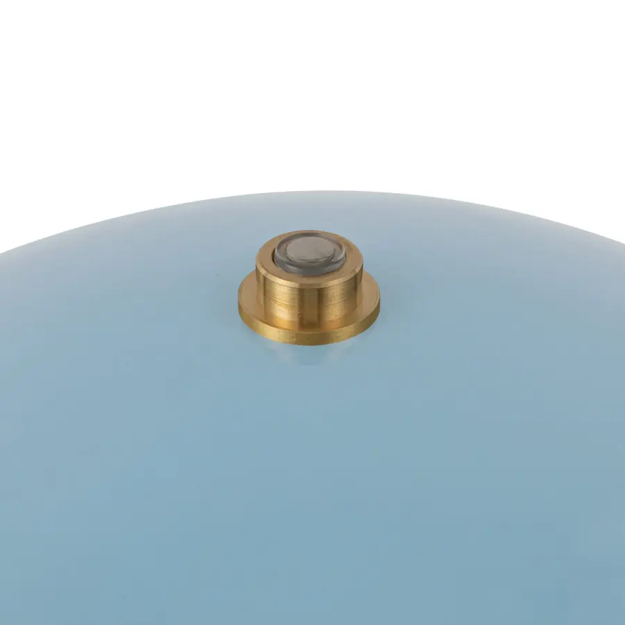 Vibrant Pine Green Table Lamp Adds Bold Color & Warm LED Light - Image 5