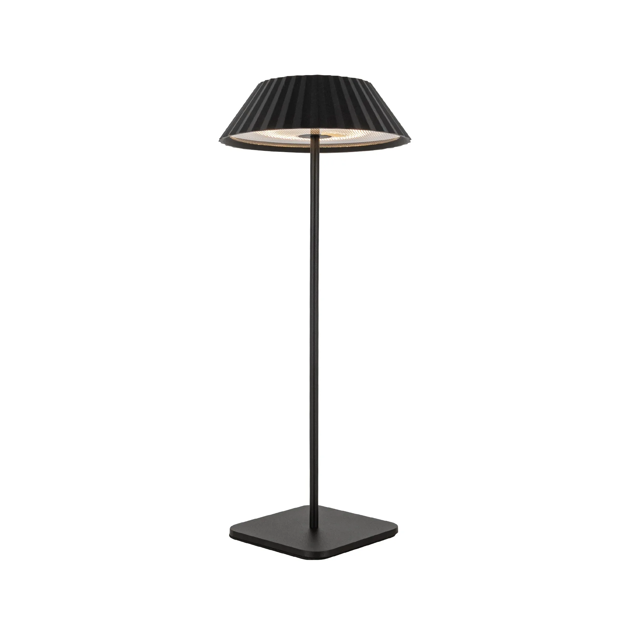 Pela LED Table Lamp in Black