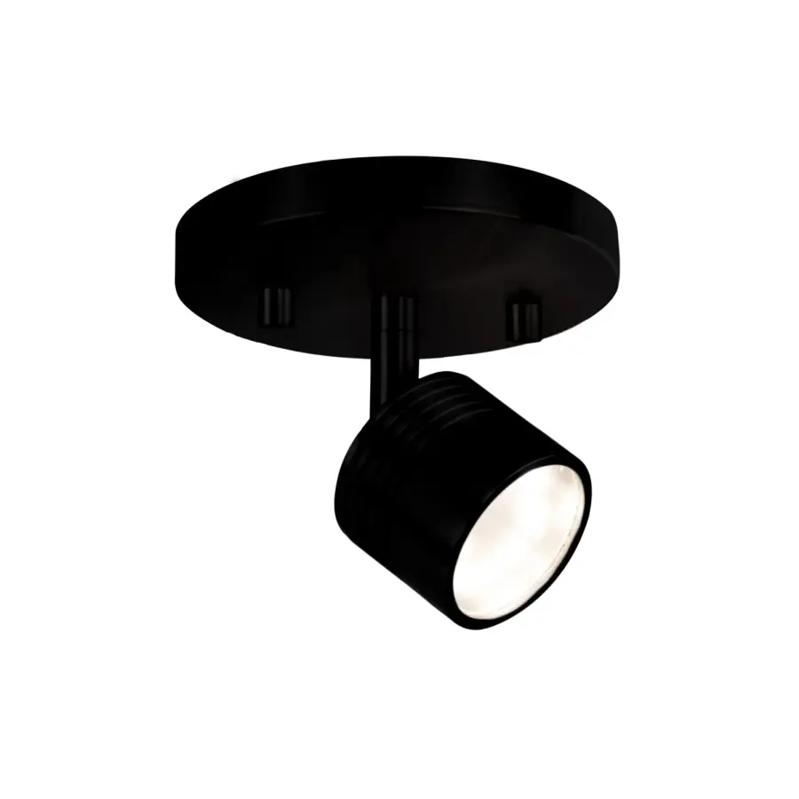 Lyra LED Track Light in Black