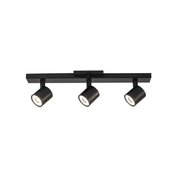 The Arnold 3-Head Track Light combines contemporary style with practical functionality. Featuring integrated LED with selectable color temperatures and adjustable cylinder heads for customized task lighting.
