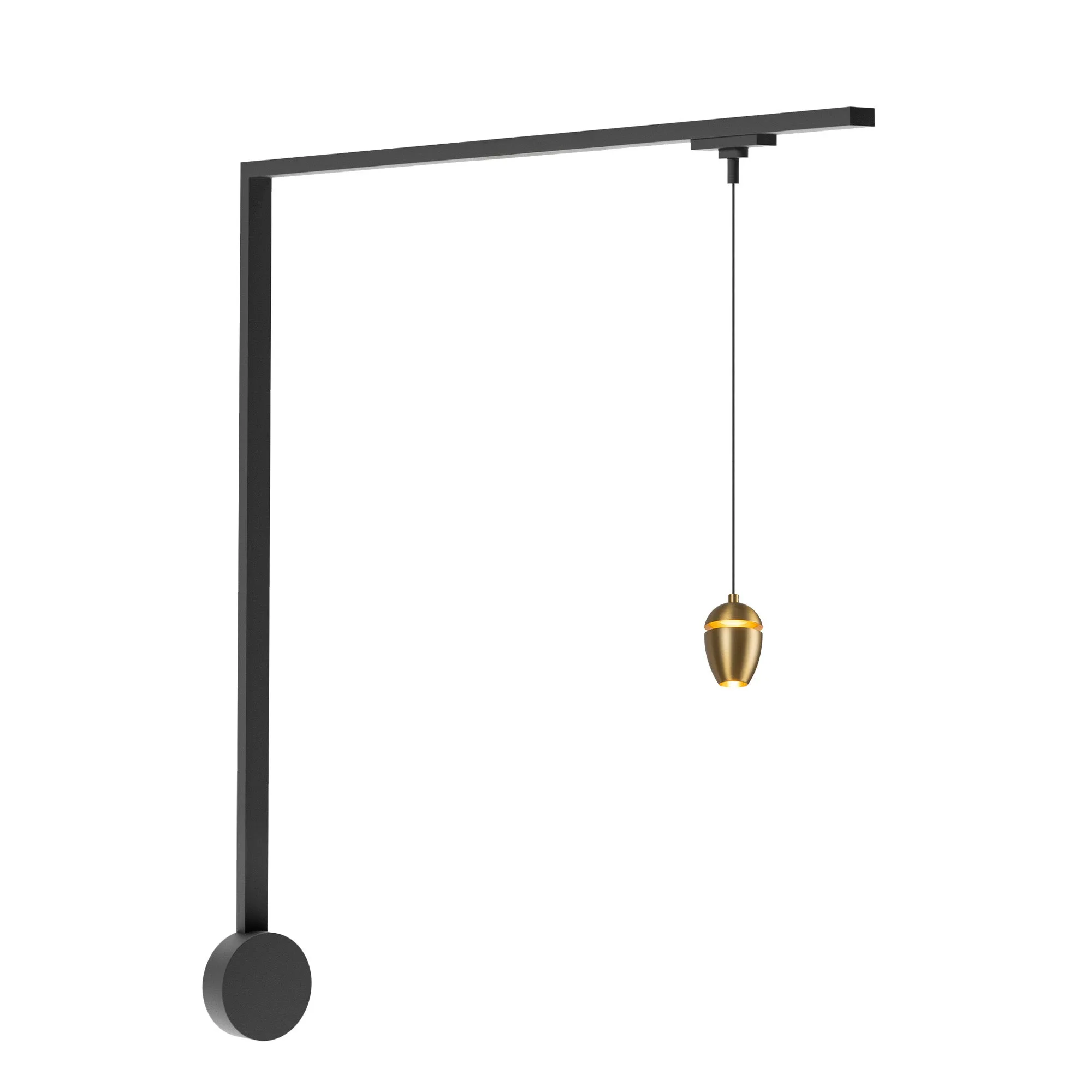 Eloa LED Wall Track Kit in Black