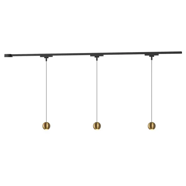The Trilo Faria brings minimalist elegance to track lighting with its rounded pendant design. Featuring integrated LED technology and 120 inches of adjustable wire, this fixture offers exceptional flexibility for customizing your space.