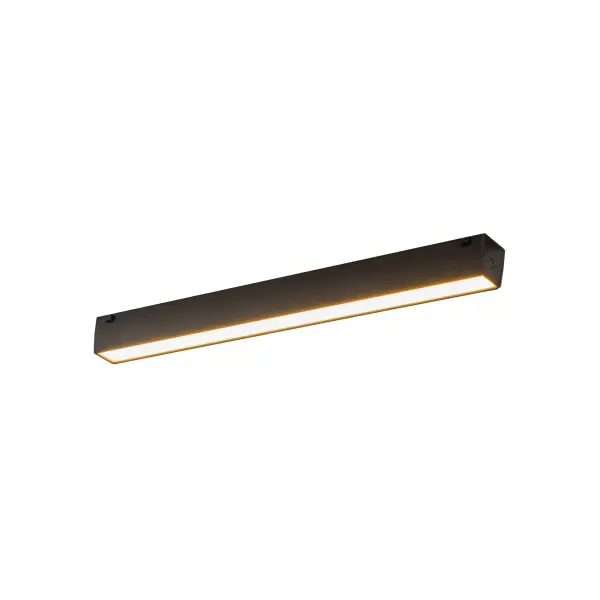 The Jaren track light bar delivers flexible lighting for modern spaces with its 15-inch linear design. Compatible with the Kuzco Trilo track system, it provides downward illumination on ceilings or omni-directional light on walls. - alternate view
