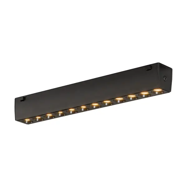 The Holo track light bar delivers focused downward illumination with a sleek contemporary design. Its 10-inch multi-cell configuration provides excellent task lighting for kitchens, hallways, and offices. - alternate view
