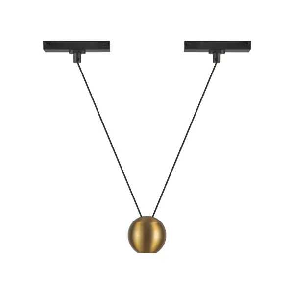 Faria Double 3-in Trilo Track Pendant - Image 3