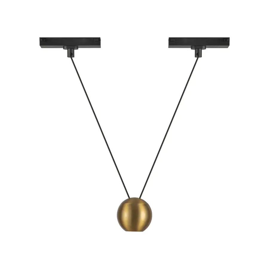 Faria Double 3-in Trilo Track Pendant - Image 3