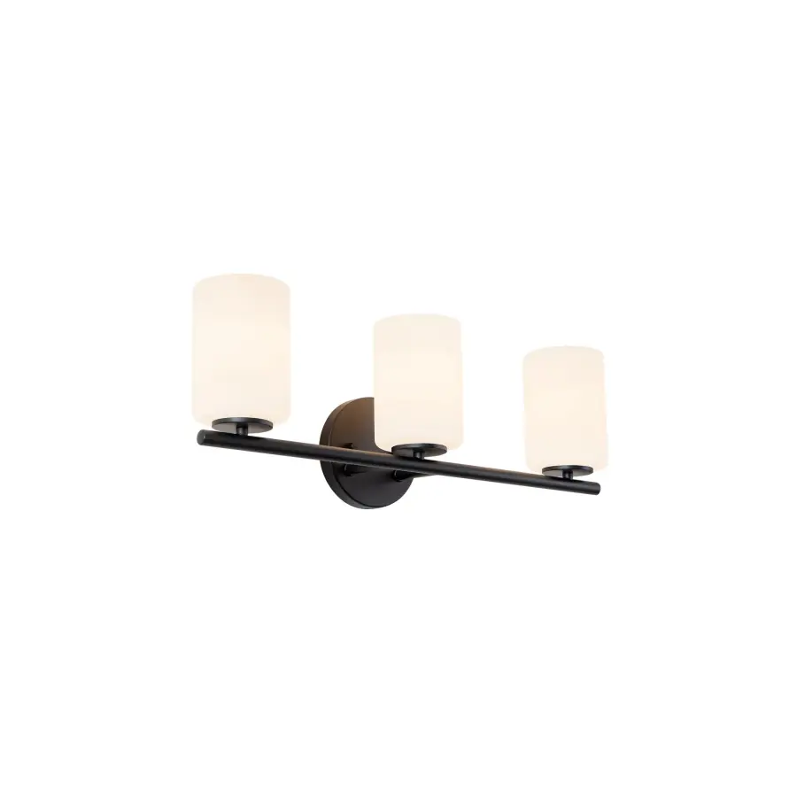 Ezra 3-Light Bathroom Vanity in Black
