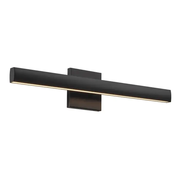 The Tila delivers modern sophistication with its clean-lined frame and balanced up-and-down lighting. Integrated LED technology provides energy-efficient illumination while the minimalist design complements contemporary bathrooms.