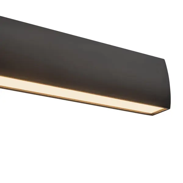 The Tila delivers modern sophistication with its clean-lined frame and balanced up-and-down lighting. Integrated LED technology provides energy-efficient illumination while the minimalist design complements contemporary bathrooms. - alternate view