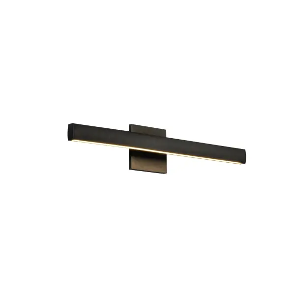 The Vera vanity light combines modern minimalism with practical functionality. Its slim rectangular frame houses integrated LED technology that provides harmonious dual-sided illumination, perfect for bathroom and hallway applications.