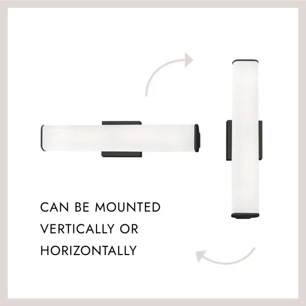 Sleek Modern Vanity Light with Adjustable Positioning - Image 5