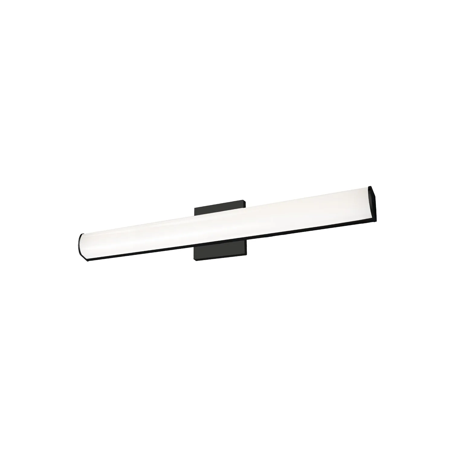Longitude LED Bathroom Fixture in Black