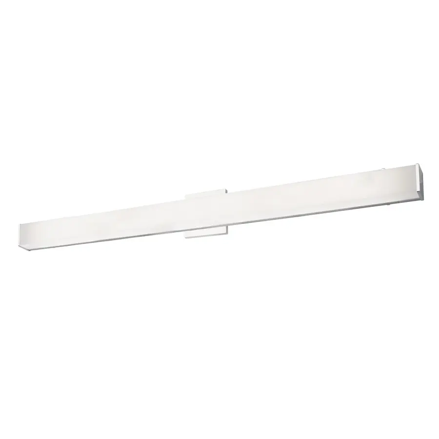 Sleek 48-Inch Modern Vanity Light with Integrated LED & Adjustable Mounting - Image 1