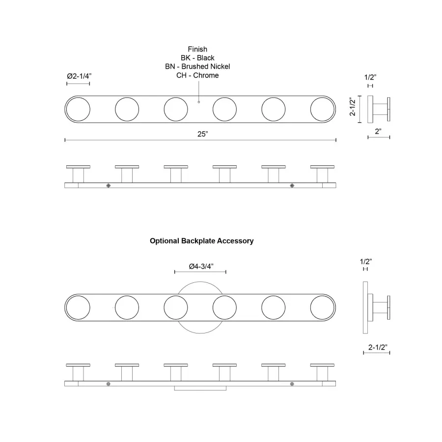 Sleek Architectural Vanity Light with Integrated LED Technology - Image 10