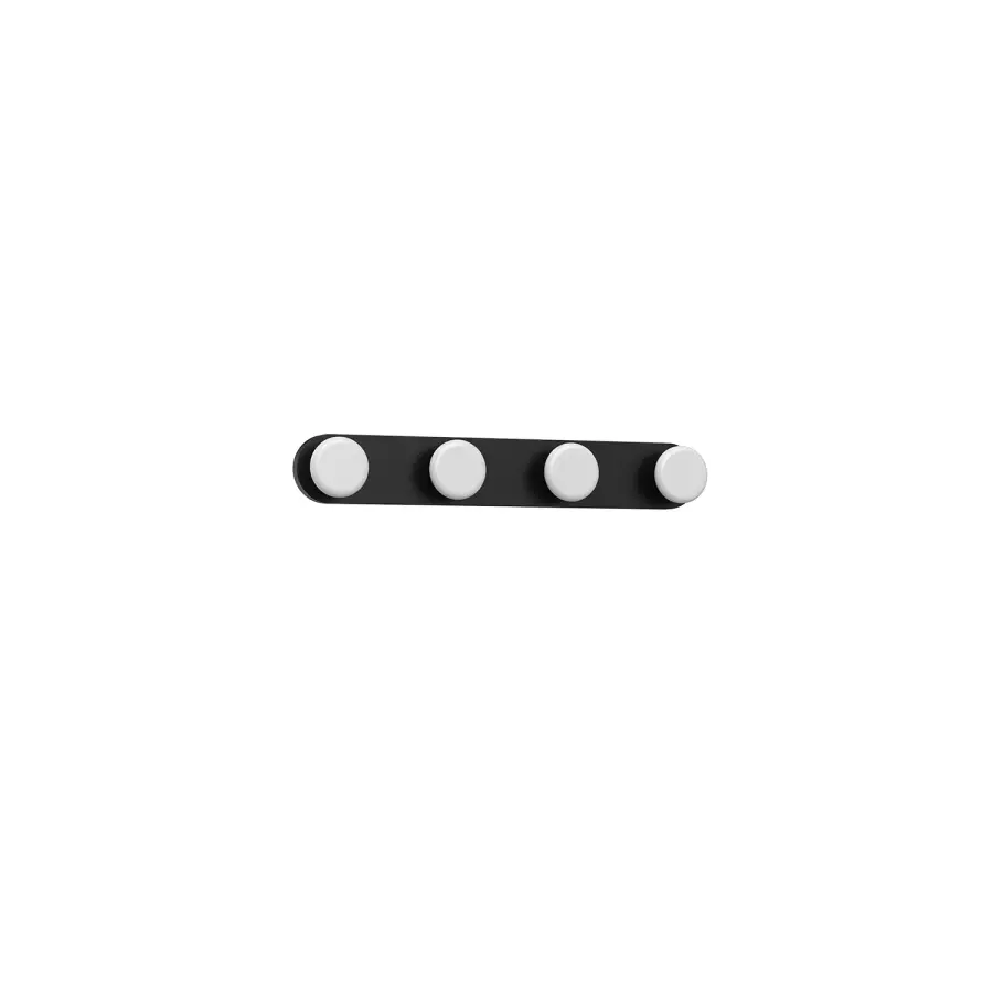 Rezz LED Bathroom Fixture in Black