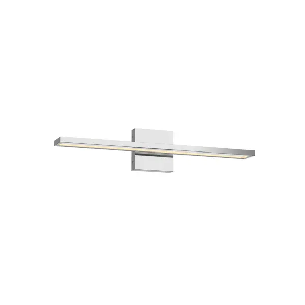 Modern LED Vanity Light with Clean Angular Design - Image 1