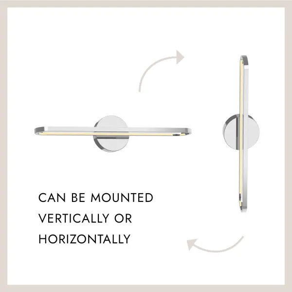 Modern Geometric Vanity Light with Integrated LED Technology - Image 9