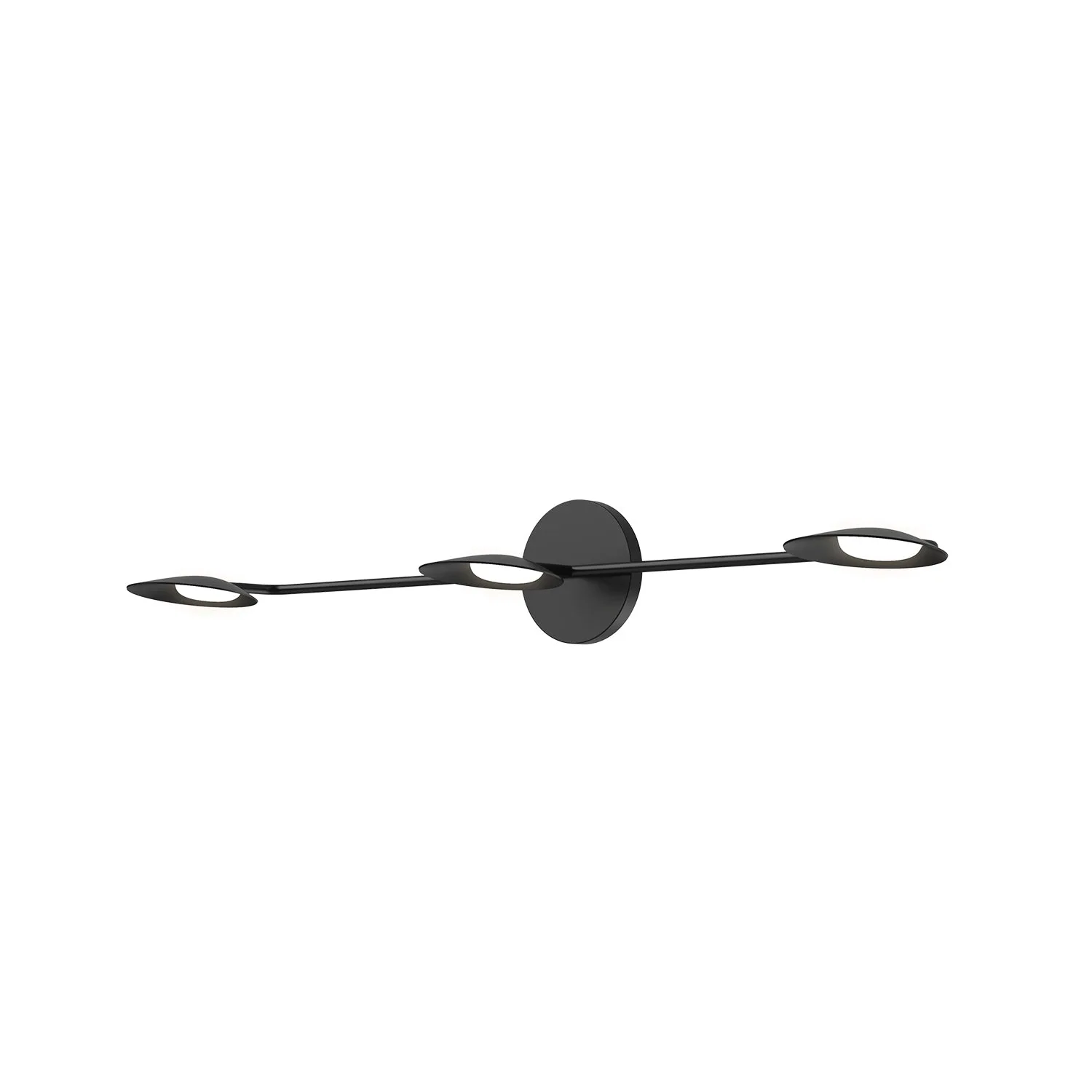 Rotaire LED Bathroom Fixture in Black