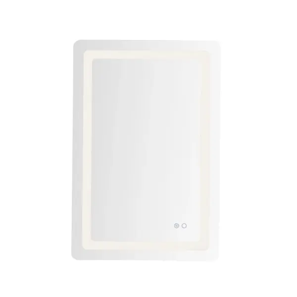 The Seneca LED Vanity Mirror combines modern elegance with practical functionality. Its frameless design and five selectable color temperatures make it perfect for makeup application and grooming, while the touch-dimming feature allows precise lighting control.