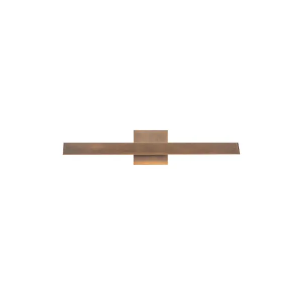 The Galleria 23" wall sconce delivers seamless, even LED illumination perfect for artwork or ambient lighting. Its clean aluminum design with hidden fasteners and warm 2700K light creates sophisticated modern appeal.