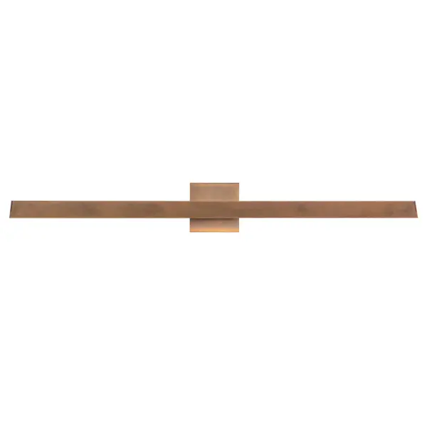 The Galleria wall sconce delivers seamless, even LED lighting in a clean 37-inch linear design. Perfect for illuminating artwork, bathroom vanities, or hallways with its integrated 3000K warm white LED and dimmable functionality.