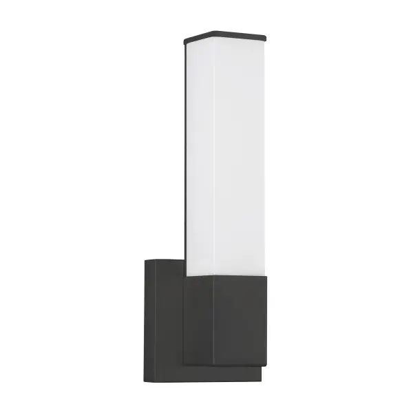 The Vivi 14-inch vanity light combines contemporary design with practical functionality. Its rectangular profile with square metal accents delivers architectural sophistication, while the 5-position CCT switch lets you dial in the perfect lighting temperature from warm 2700K to cool 5000K. Integrated LED technology means no bulb changes, and the opal diffuser ensures even, shadow-free illumination ideal for grooming tasks. - alternate view