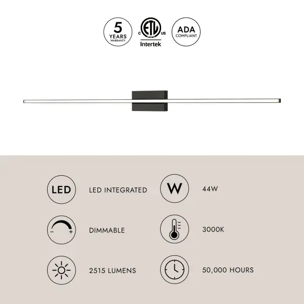 Vega Minor 48" Wall Sconce - Image 7