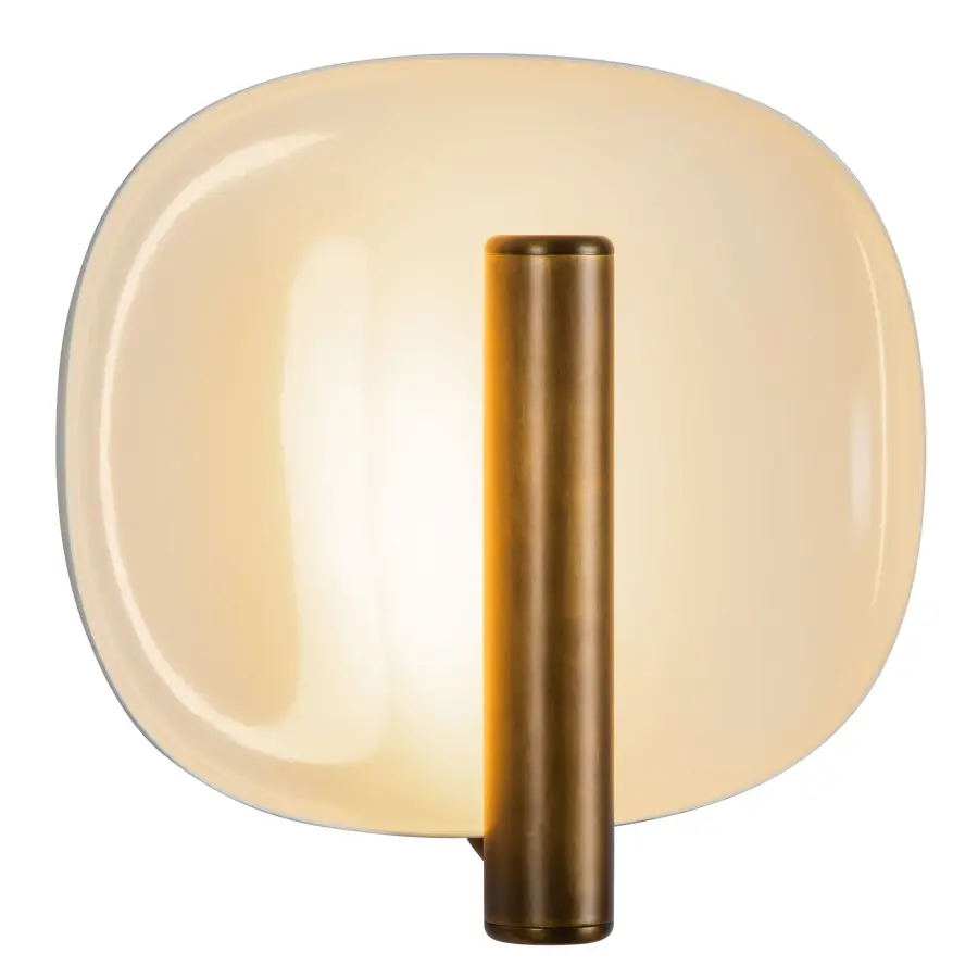 Lustre LED Wall Sconce in Pearl White