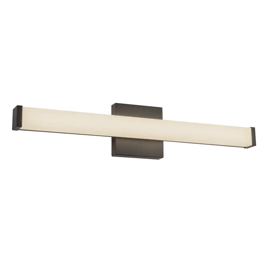 Geri 24" LED Wall Sconce in Black