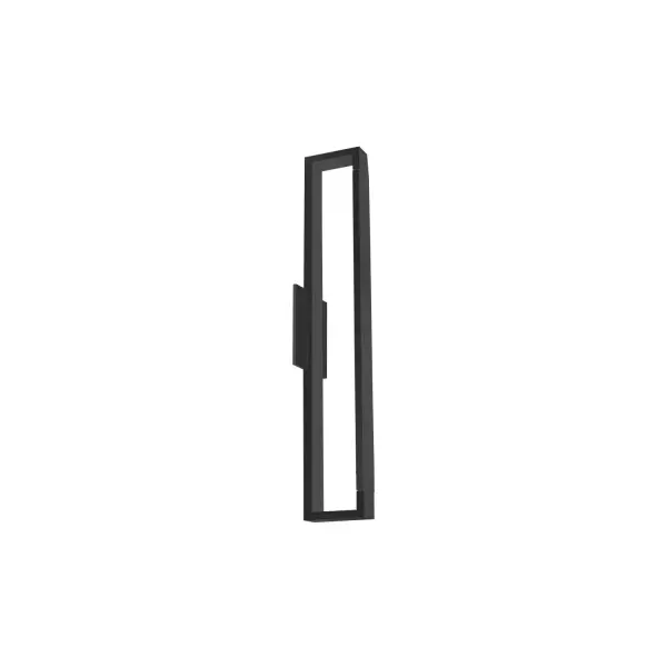 Rectangular machined aluminum heat-sink. Lightly textured powder-coat finish. Inset opal polymeric diffuser. Adjustable directional light with rotational arm. Custom options available. Collection: Swivel Sub-Brand: KUZCO Finish: Black Glass: Frosted acrylic diffuser Width: 4.38" Height: 23.63" Length: 23.63" Weight: 3.20 lb Extension from Wall: 4.00" Canopy: W4.375" x H5.125" x E0.5" Maximum Wattage: 26.00 W Bulb Type: Module Bulb Base: AC Light Source: LED Light Output: 2210.00 lm Delivered Lumens: 1611.00 lm Color Temperature: 3000 K CRI: 90 Rated Average Life: 50,000 Voltage: 120.00 V Material: Aluminum + Acrylic Country of Origin: China Safety Listing: ETL Safety Rating: Dry LED Manufacturer Warranty: 5 Years Spec Sheet Instructions
