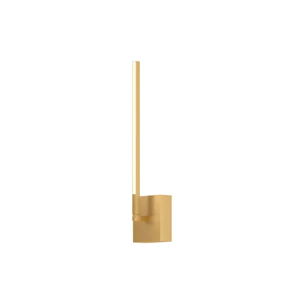 The Pandora 18-inch wall sconce combines modern minimalist design with practical functionality. Its linear aluminum profile and opal diffuser provide even, glare-free illumination perfect for bathrooms and hallways.