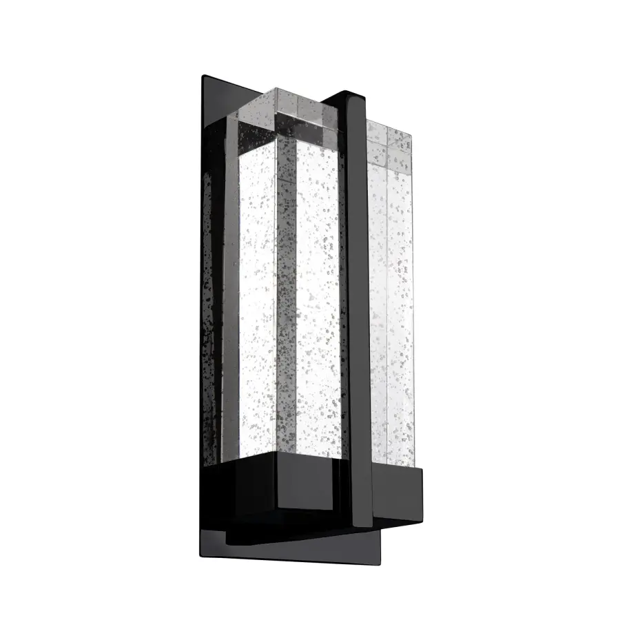 Gable LED Wall Sconce in Black