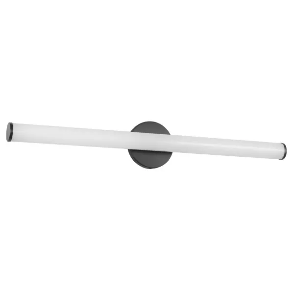 The Tectra 30-inch vanity light combines sleek minimalist design with practical functionality. Its integrated LED with 5 color temperature options (2700K-5000K) allows customization for any task or mood, while the opal diffuser provides soft, even illumination. - alternate view