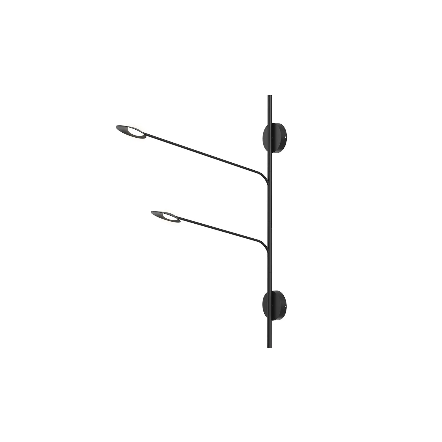 Rotaire LED Wall Sconce in Black